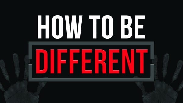 How to Be Different