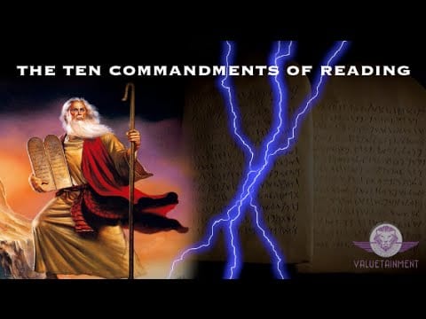 The Ten Commandments Of Reading Patrick Bet David