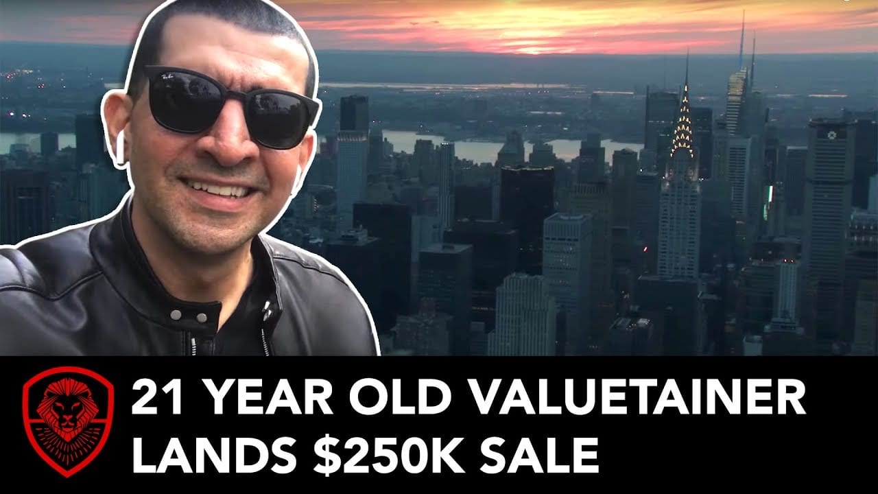 21 Year Old Entrepreneur Lands $250K Sale