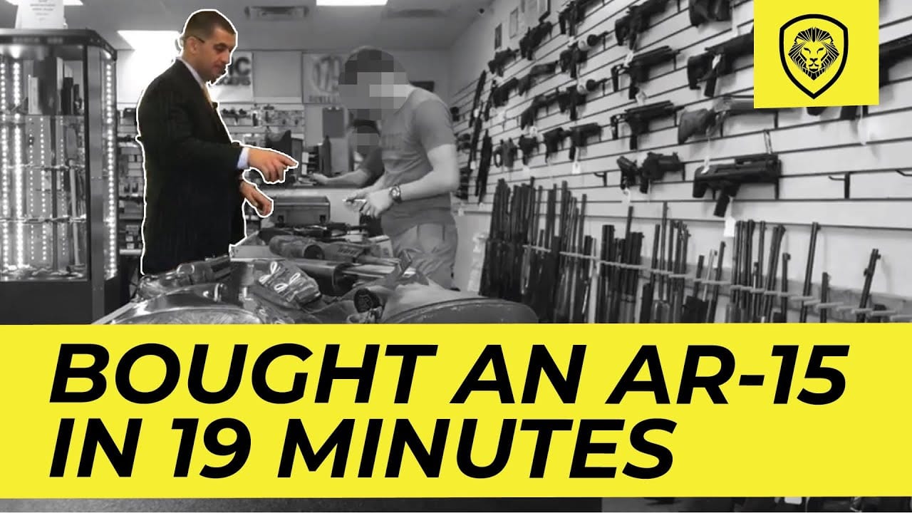 Bought an AR-15 in 19 Minutes (Social Experiment)