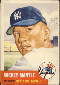 1953-Topps-Mickey-Mantle-Baseball-Card-With-Chipping-on-Edges-and-Poor-Centering (1)