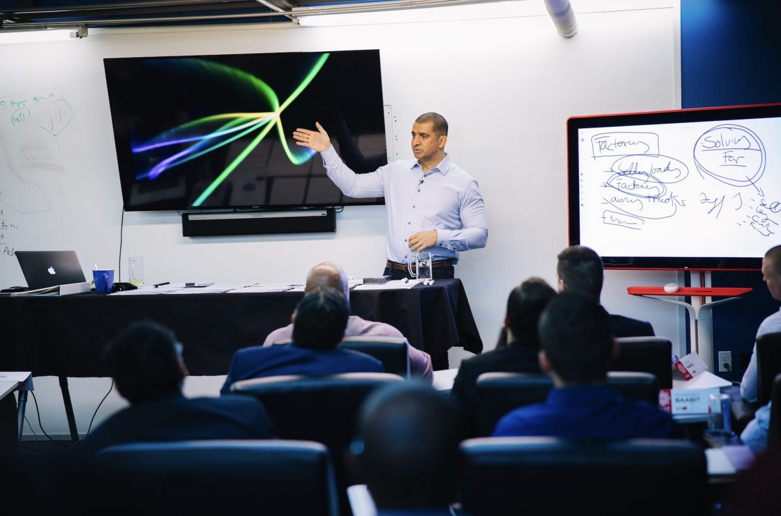 The one page business plan picture